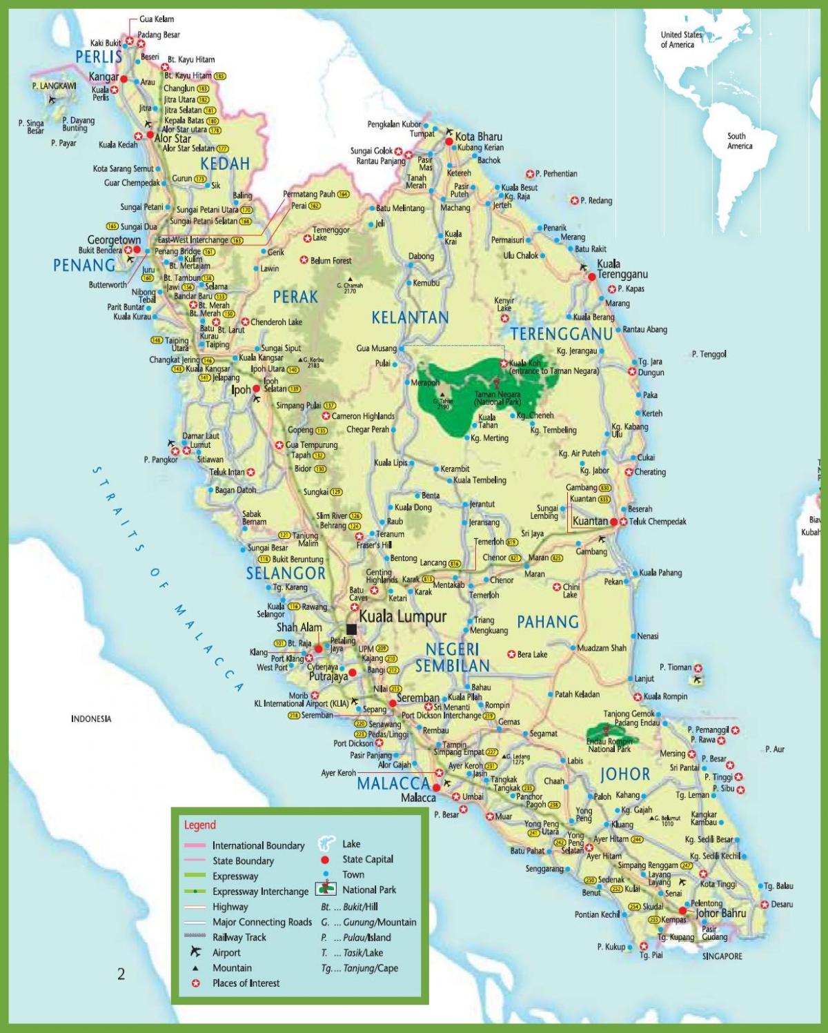 mrt kaart malaisia