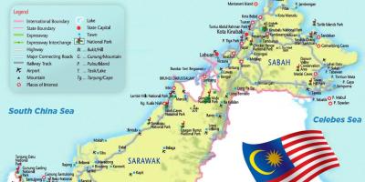 Kaart ida-malaisia