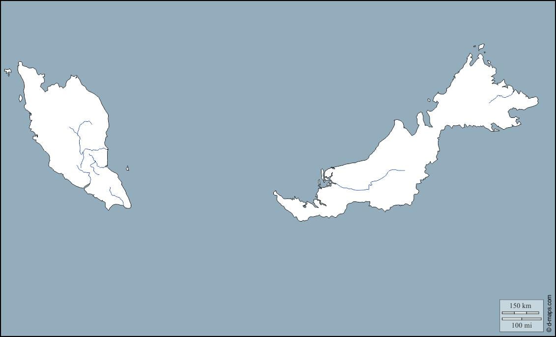 malaisia kaart ai