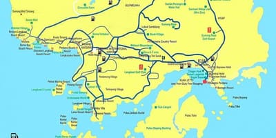 Kaart malaisia ja langkawi