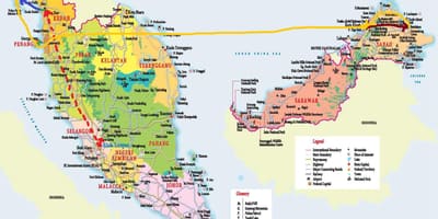 Kaart malaisia buss