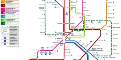 Transiidi kaart malaisia